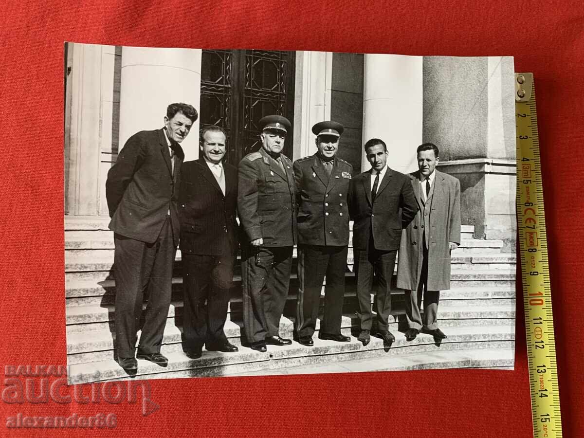 Γενεράλ Ανοσίν Βάλκαν Σοπόφ Τολμπούχιν 1965 g. παλιά φωτογραφία - 6