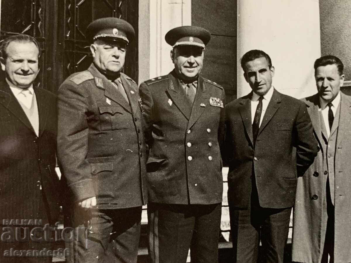 Γενεράλ Ανοσίν Βάλκαν Σοπόφ Τολμπούχιν 1965 g. παλιά φωτογραφία