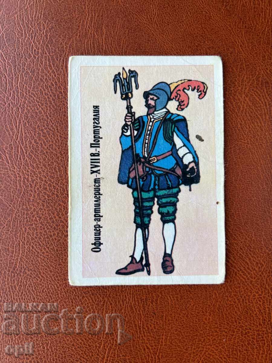 Календарче   Средновековни Войници  1988