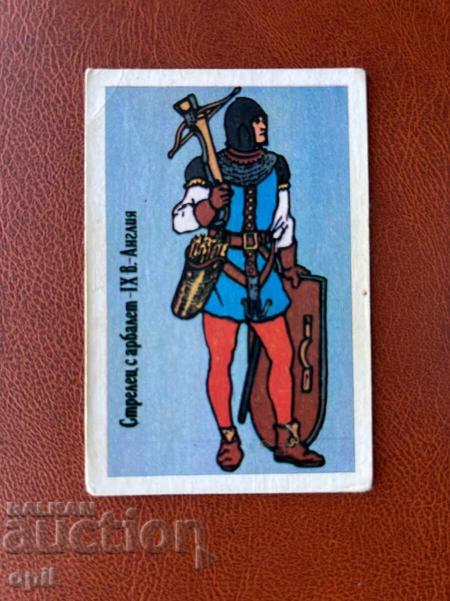 Calendar cu Soldați Medievali 1988 Calendar cu Soldați Medievali 1988