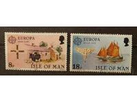 Isle of Man 1981 Europe CEPT Fauna/Buildings/Ships MNH