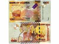 +++ UGANDA 1000 Shillings 2010 P NOU UNC +++