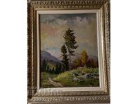 Стара картина на художника Иван Тричков