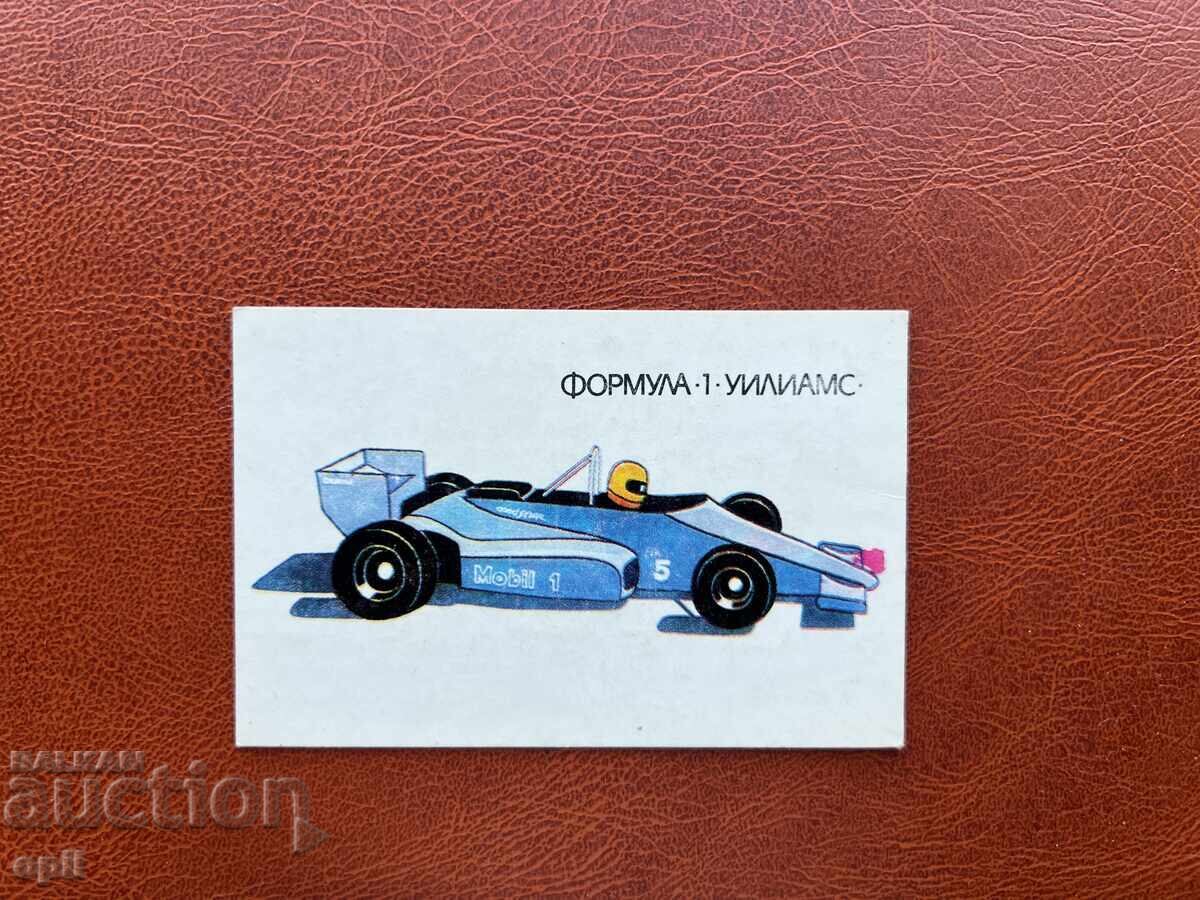 Календарче  Формула 1   1989