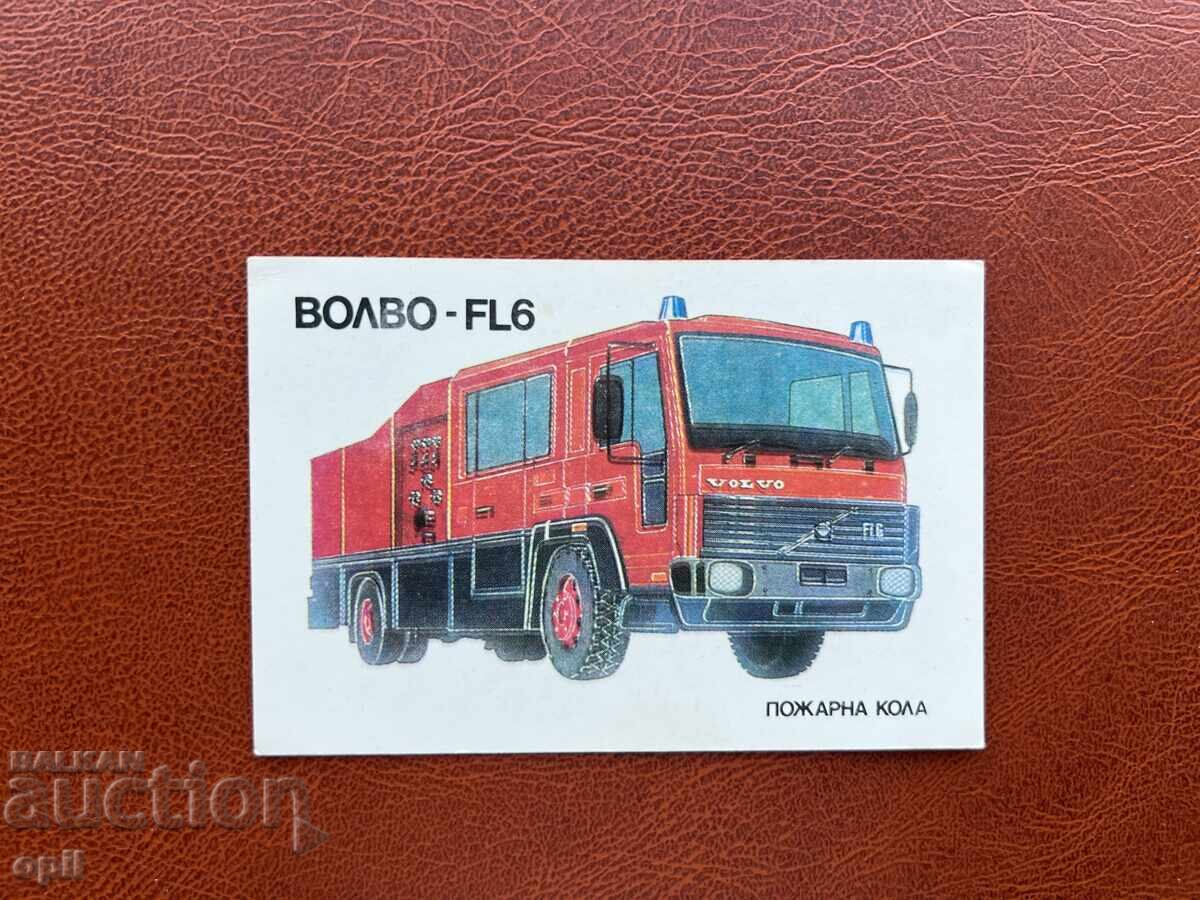 Firefighters Calendar 1990