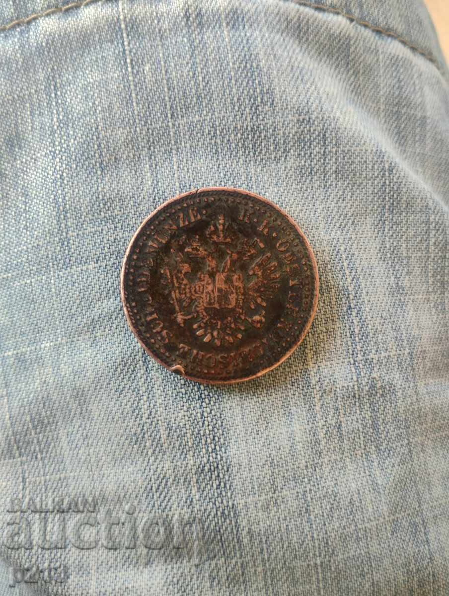 Αυστριακό νόμισμα 1851 b κρόιτσερ με τιμή 13.00 BGN | € 6.65 Αυστριακό νόμισμα 1851 b κρόιτσερ με τιμή 13.00 BGN | € 6.65