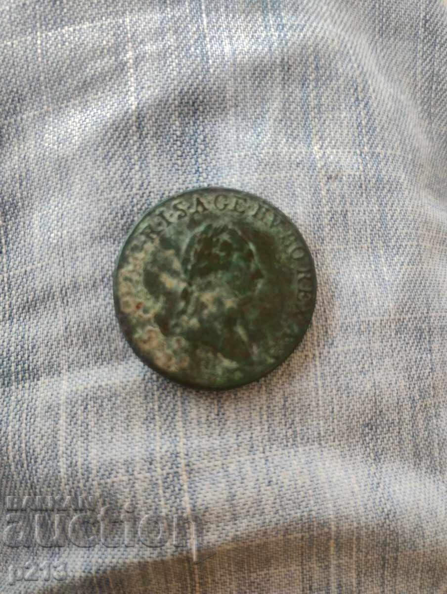 Coin Austria 1790 Kreuzer with price 8.50 BGN | € 4.35