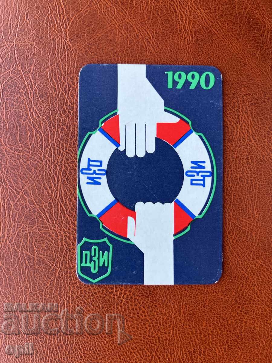 DZI Calendar 1990