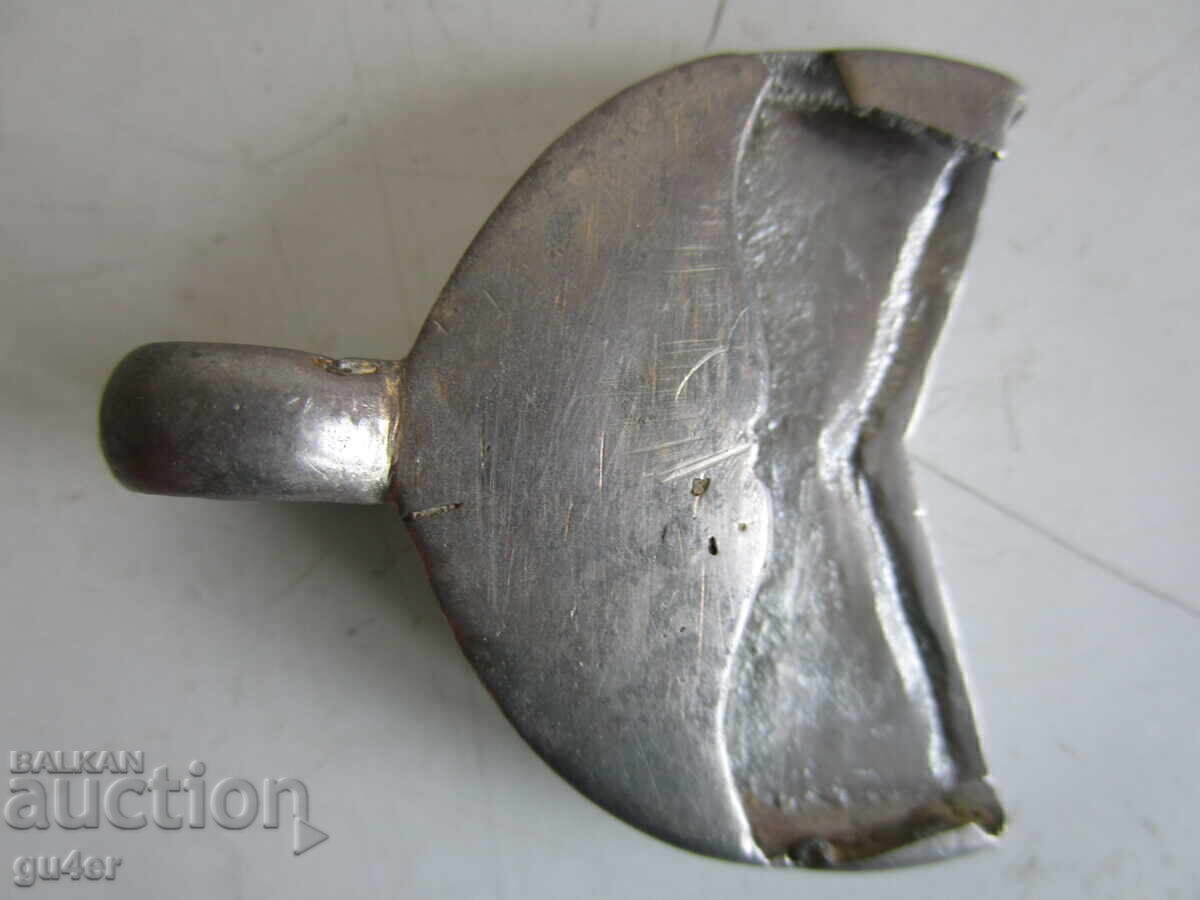 ❌Gilded buckle from a Revival belt - Silver - Punched - Original❌ - 6
