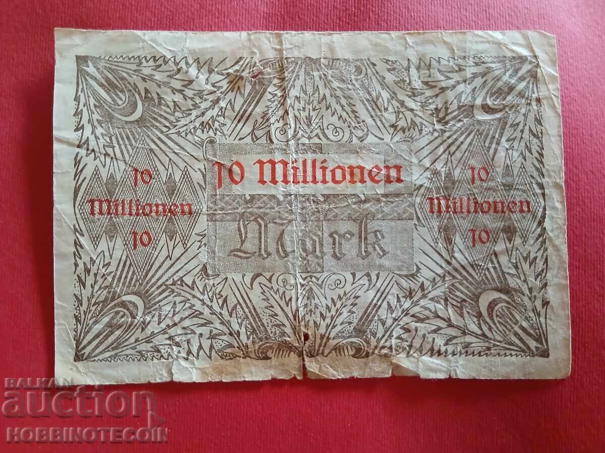 GERMANY 10,000,000 - 10 MILLION MARKS with price 24.42 BGN | € 12.49