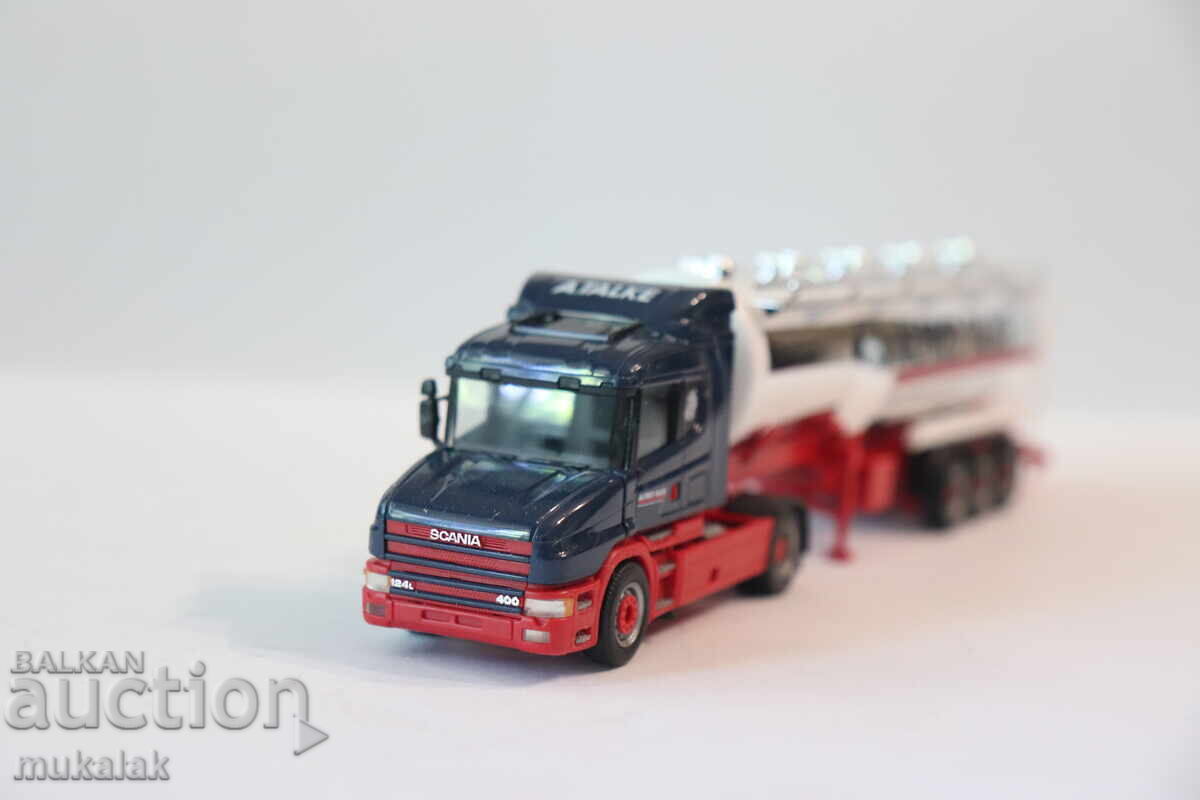 Δημοπρασία HERPA H0 1/87 SCANIA ΣΙΛΟ ΤΑΝΚΕΡ ΦΟΡΤΗΓΟ ΤΙΡ ΜΟΝΤΕΛΟ