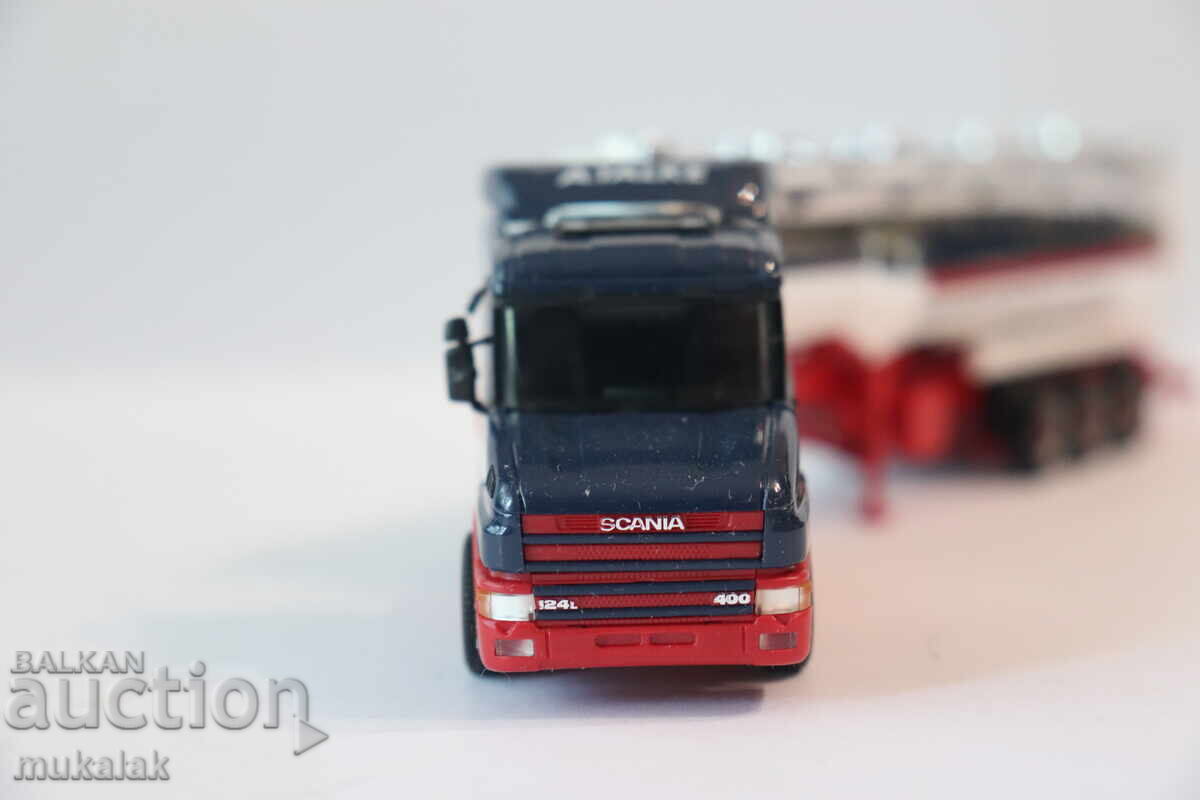Παράδοση HERPA H0 1/87 SCANIA ΣΙΛΟ ΤΑΝΚΕΡ ΦΟΡΤΗΓΟ ΤΙΡ ΜΟΝΤΕΛΟ