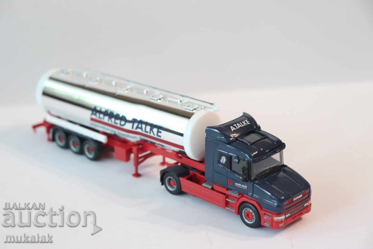 HERPA H0 1/87 SCANIA ΣΙΛΟ ΤΑΝΚΕΡ ΦΟΡΤΗΓΟ ΤΙΡ ΜΟΝΤΕΛΟ - 6