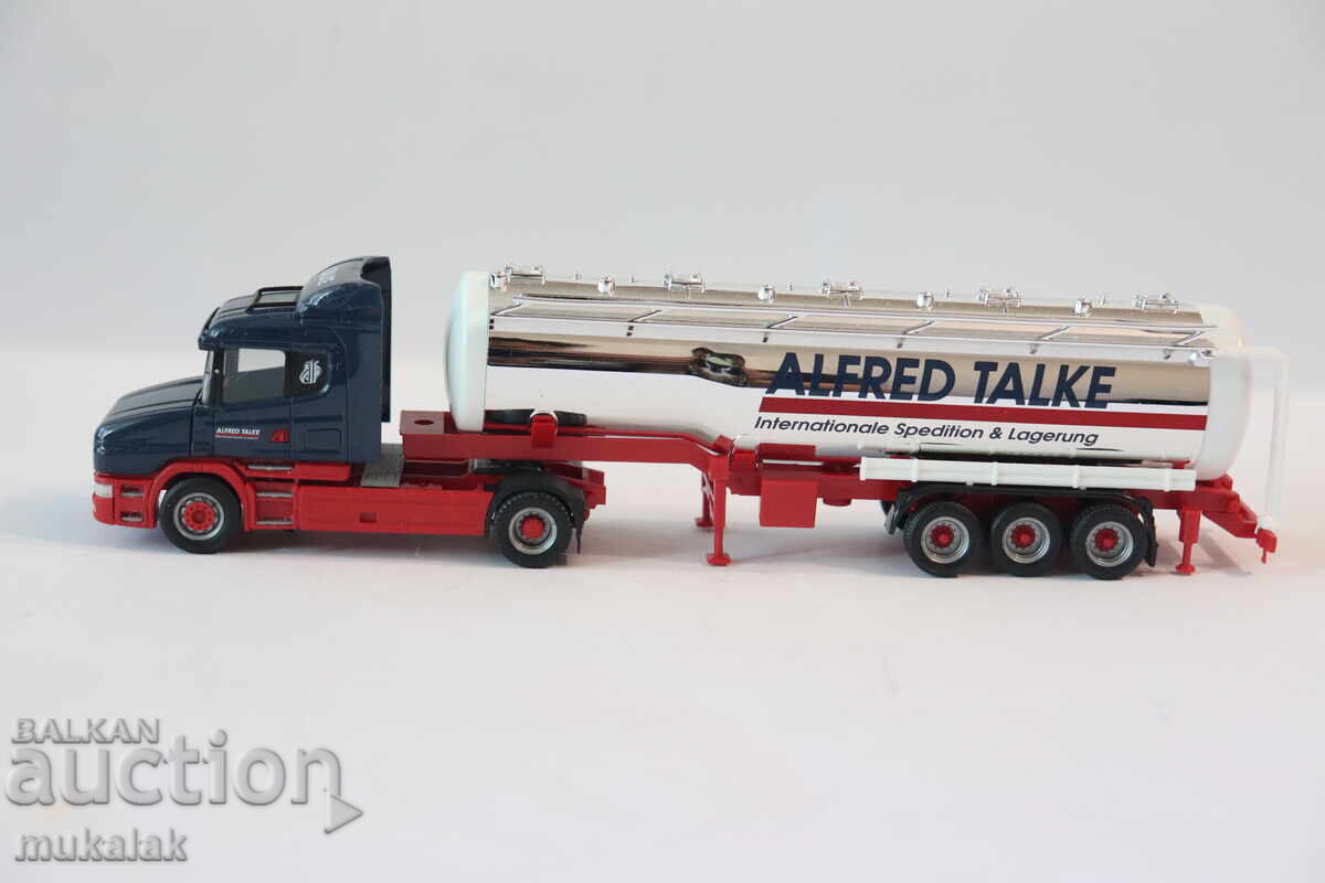 HERPA H0 1/87 SCANIA ΣΙΛΟ ΤΑΝΚΕΡ ΦΟΡΤΗΓΟ ΤΙΡ ΜΟΝΤΕΛΟ