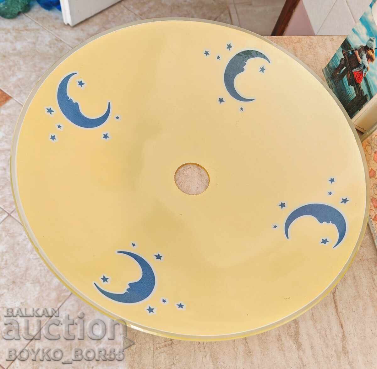 Large Antique Glass Shade for Hanging Lamp 40 cm with price 69.00 BGN | € 35.28