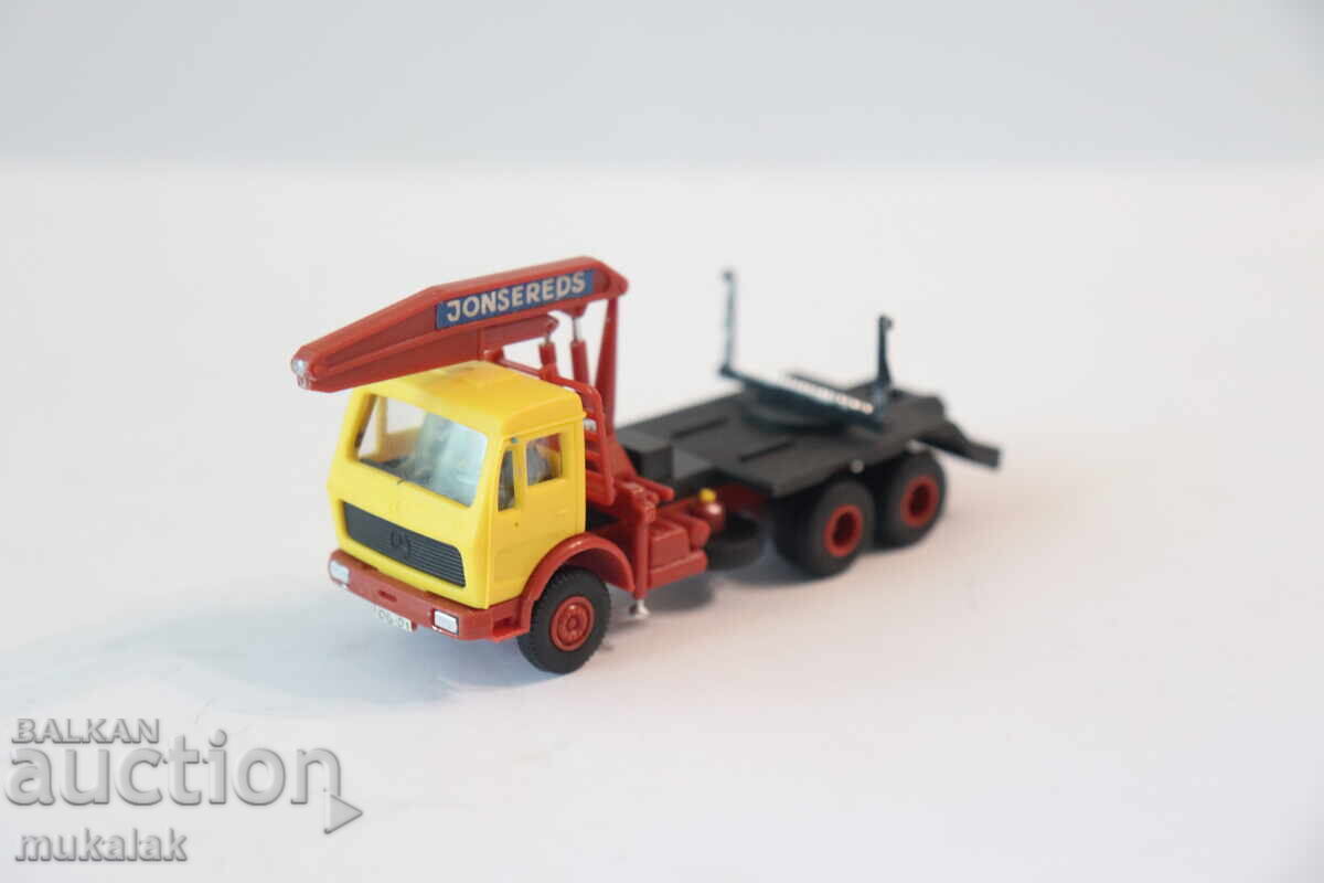 KIBRI  H0 1/87 MERCEDES BENZ   КАМИОН ТИР  МОДЕЛ ДЪРВАРКА - 6