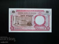 НИГЕРИЯ  1 ПАУНД   1967  НОВА UNC