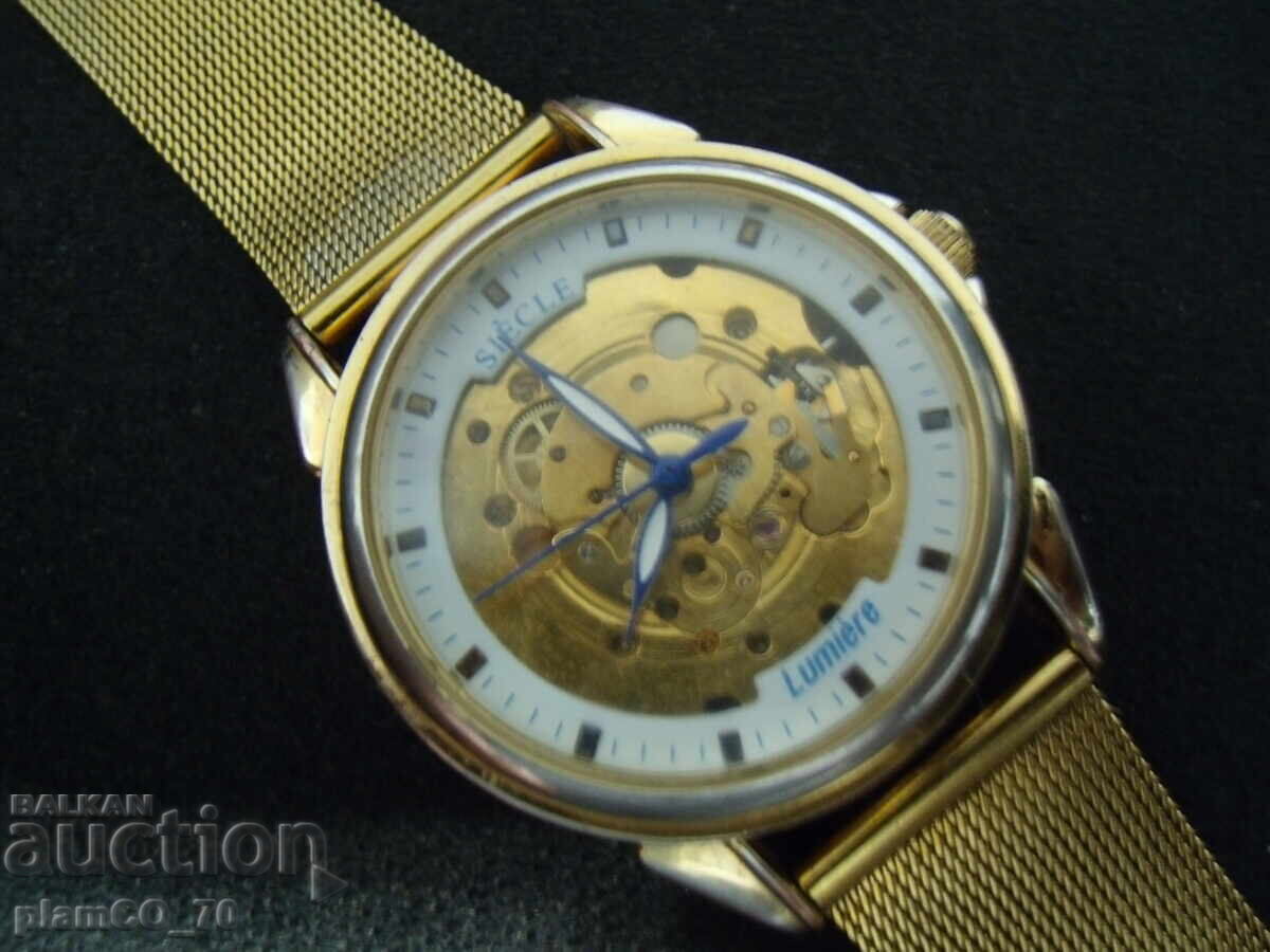 №*8025 παλιό ρολόι - SIECLE Lumiere με τιμή 80.00 BGN | € 40.90
