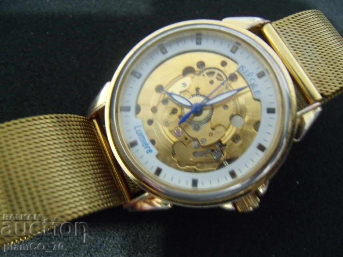 №*8025 παλιό ρολόι - SIECLE Lumiere - 6