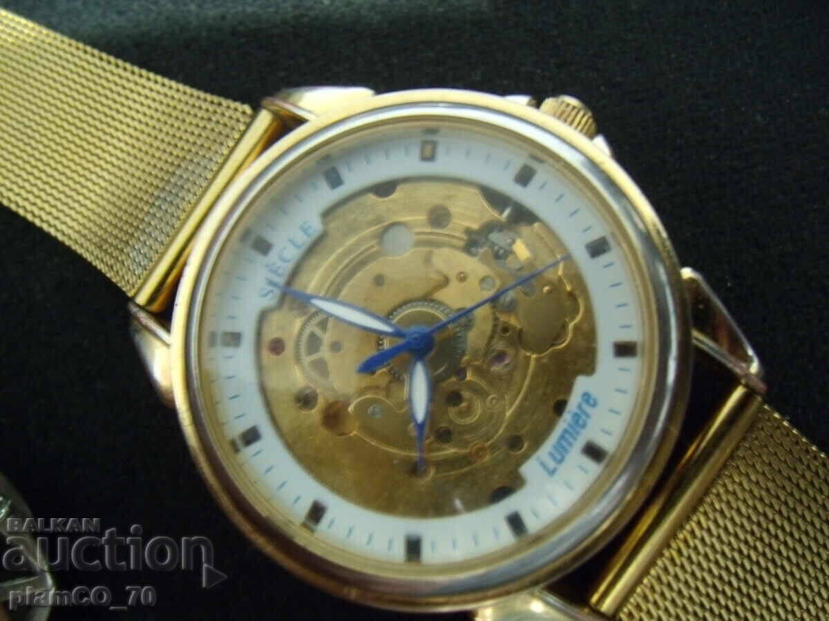 №*8025 παλιό ρολόι - SIECLE Lumiere