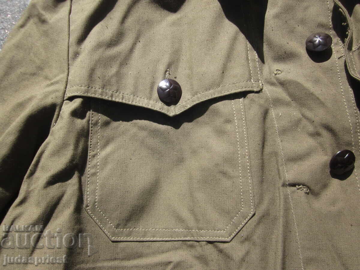παλιό βουλγαρικό στρατιωτικό τζάκετ δεξαμενόπλοιου από τη Σότσα - 5 παλιό βουλγαρικό στρατιωτικό τζάκετ δεξαμενόπλοιου από τη Σότσα - 5