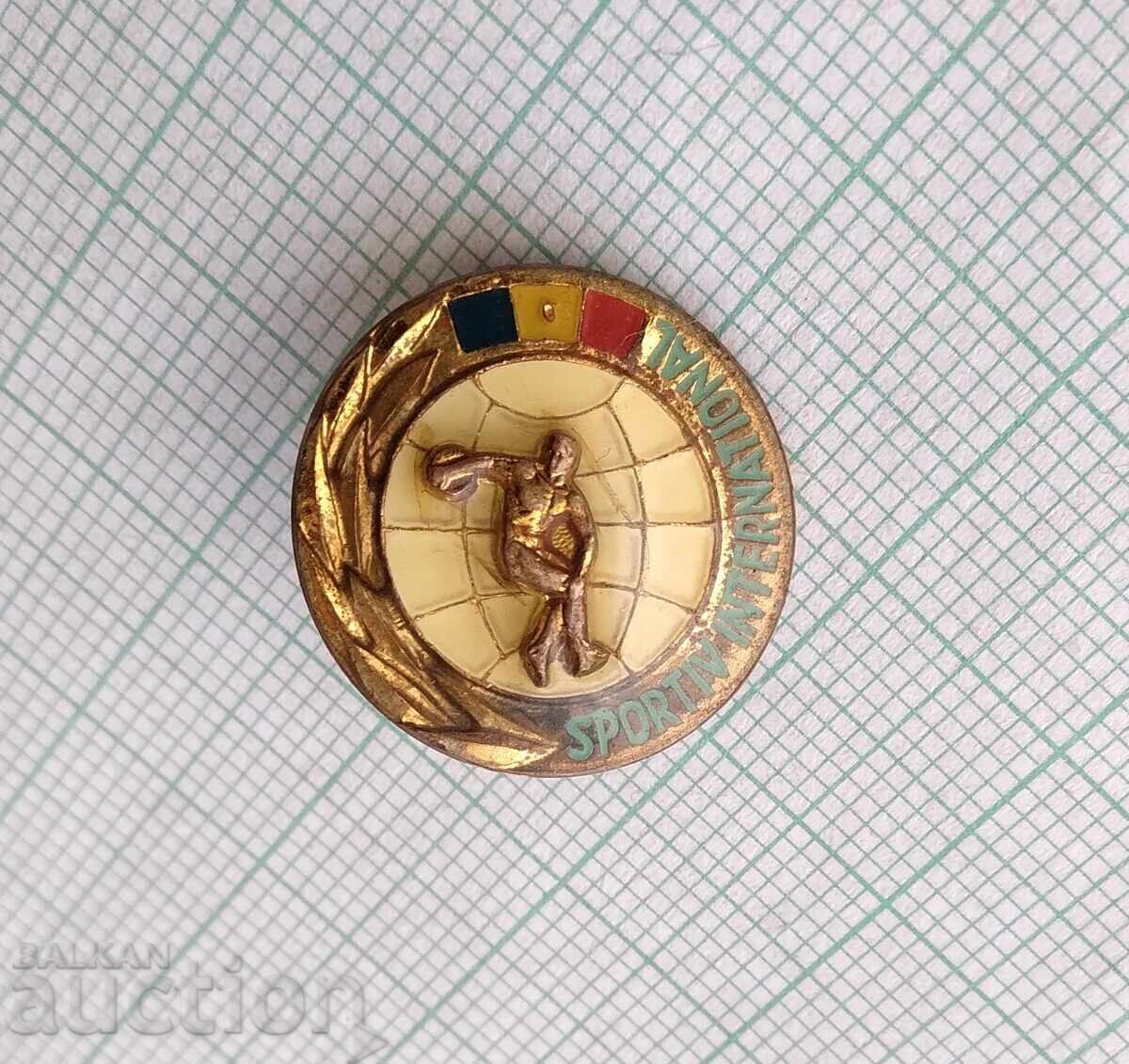 19081 Badge - Sportiv Internationale - Romania with price 3.00 BGN | € 1.53