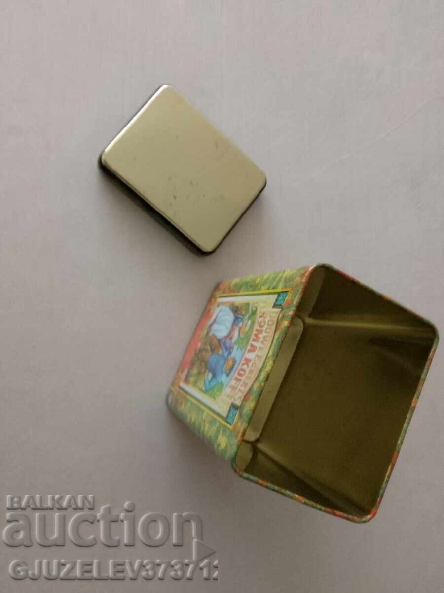 Δημοπρασία ΑΝΤΙΚΑ ΣΤΑΡΑ Κουτί Τενεκές Καφέ Αυθεντικό DOUWE EGBERTS AR