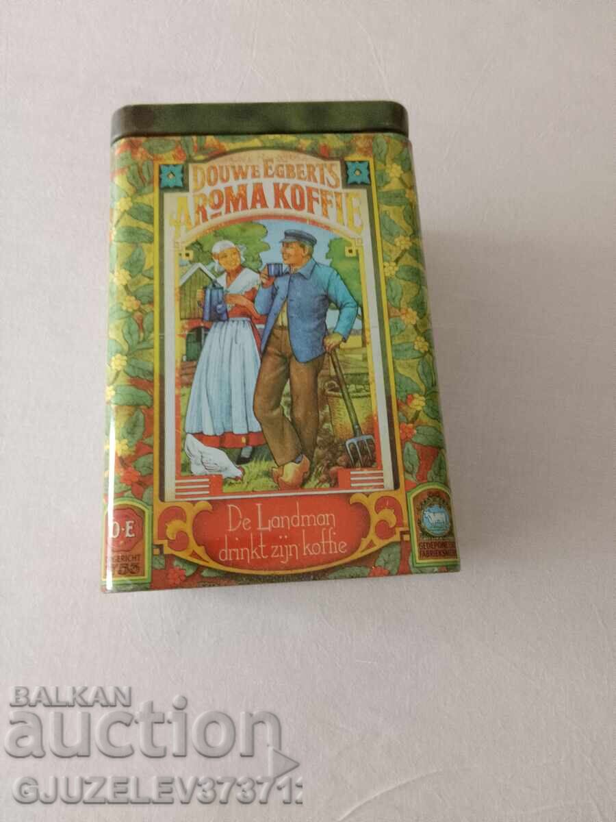 ΑΝΤΙΚΑ ΣΤΑΡΑ Κουτί Τενεκές Καφέ Αυθεντικό DOUWE EGBERTS AR - 5