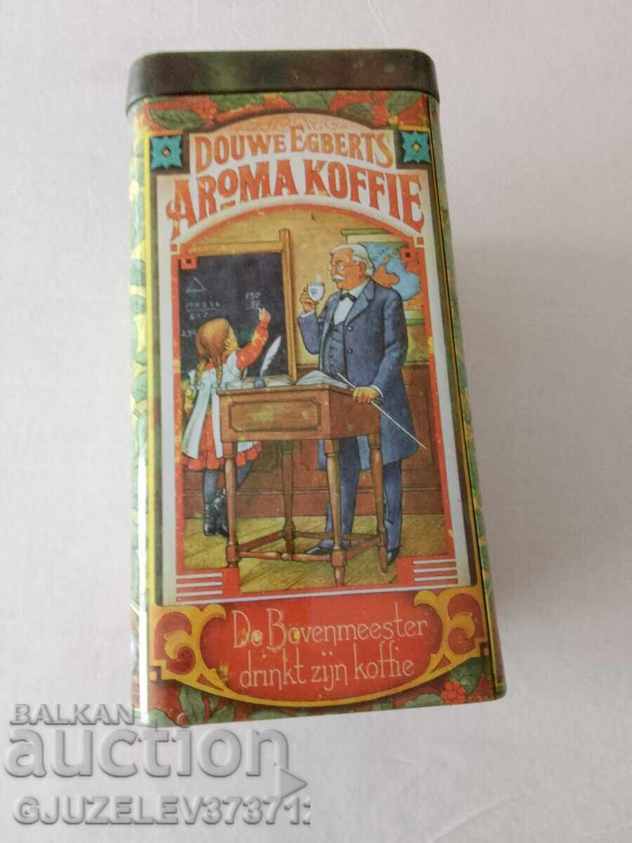 ΑΝΤΙΚΑ ΣΤΑΡΑ Κουτί Τενεκές Καφέ Αυθεντικό DOUWE EGBERTS AR - 6