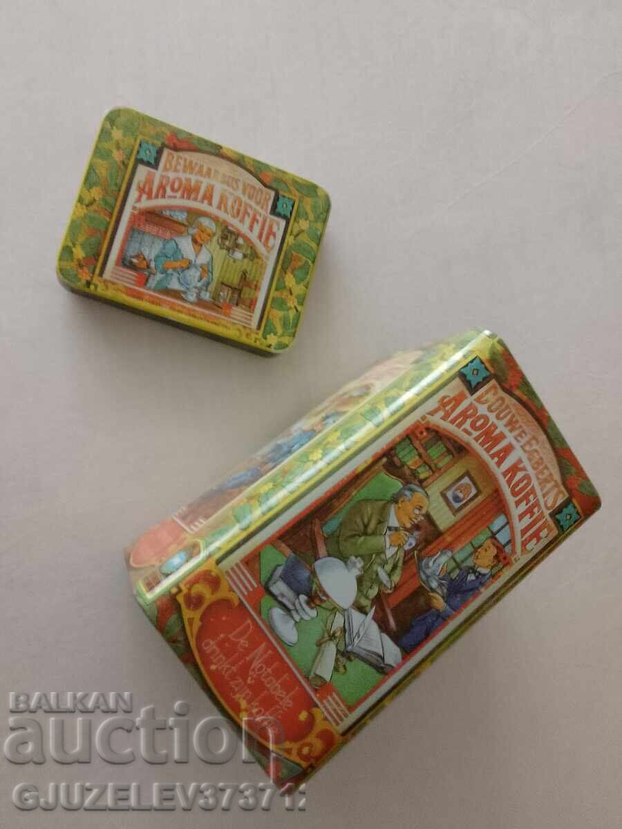 ΑΝΤΙΚΑ ΣΤΑΡΑ Κουτί Τενεκές Καφέ Αυθεντικό DOUWE EGBERTS AR