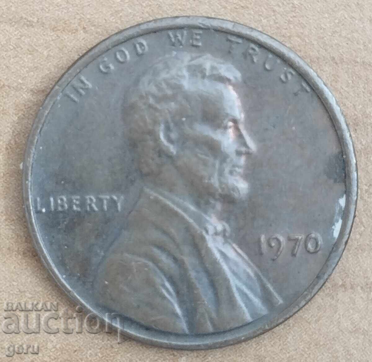 1 σεντ ΗΠΑ 1970 jp4 1 σεντ ΗΠΑ 1970 jp4