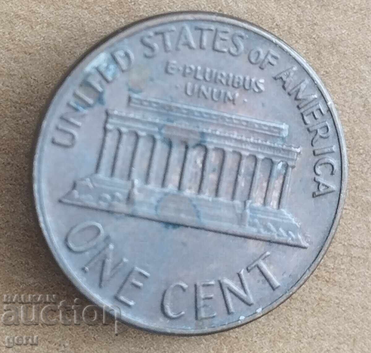 1 σεντ ΗΠΑ 1970 jp4 με τιμή 1.90 BGN | € 0.97