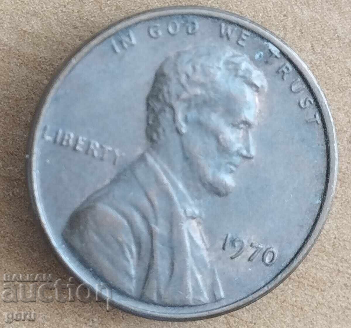 1 σεντ ΗΠΑ 1970 jp4