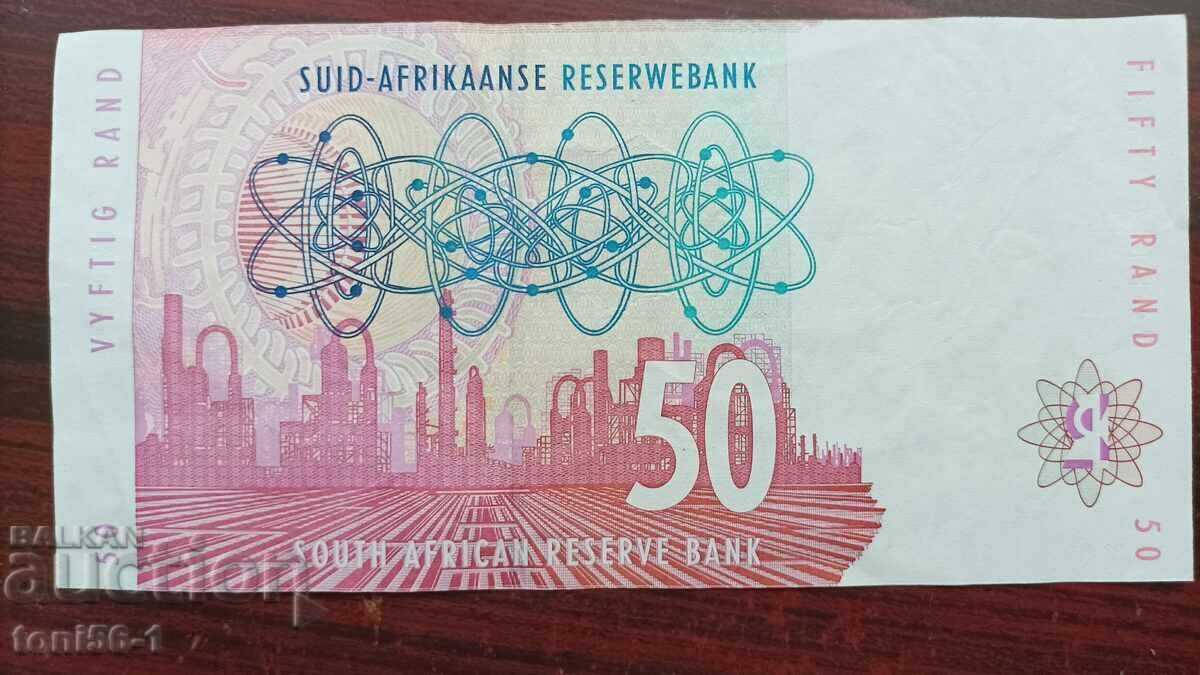 Africa de Sud 50 de rands 1992 cu preț 30.00 BGN | € 15.34