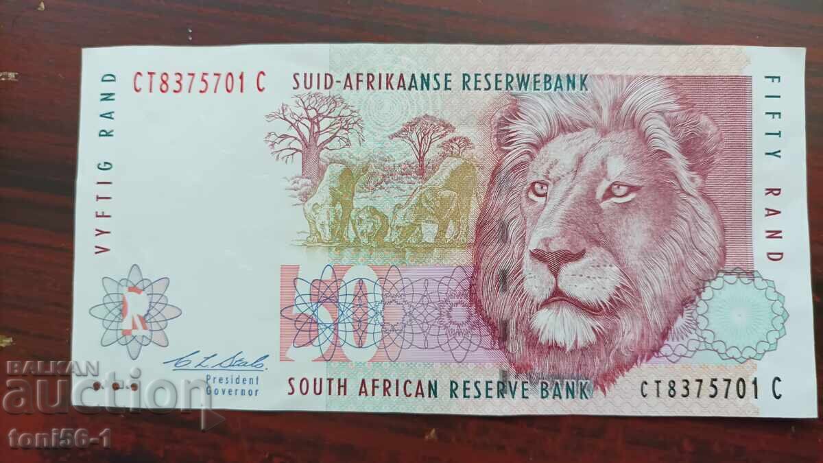 Africa de Sud 50 de rands 1992