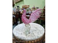 Frumoasă figurină italiană de colecție Murano