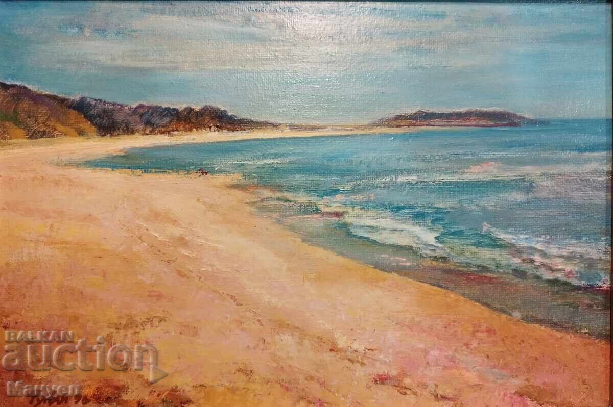 Έργο ζωγραφικής του Ρούμεν Νάιντενοφ με τιμή 160.00 BGN | € 81.81