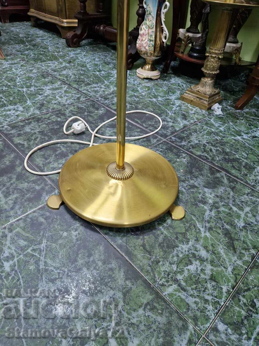 Minunată lampă de podea din bronz germană - 6 Minunată lampă de podea din bronz germană - 6