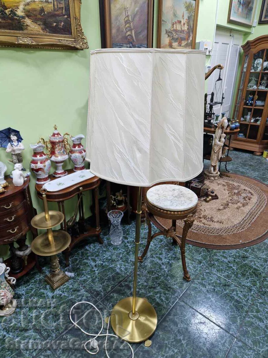 Minunată lampă de podea din bronz germană - 7 Minunată lampă de podea din bronz germană - 7