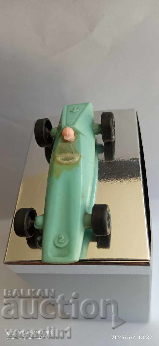 Auction Old Bulgarian plastic formula car from the 70s Auction Old Bulgarian plastic formula car from the 70s