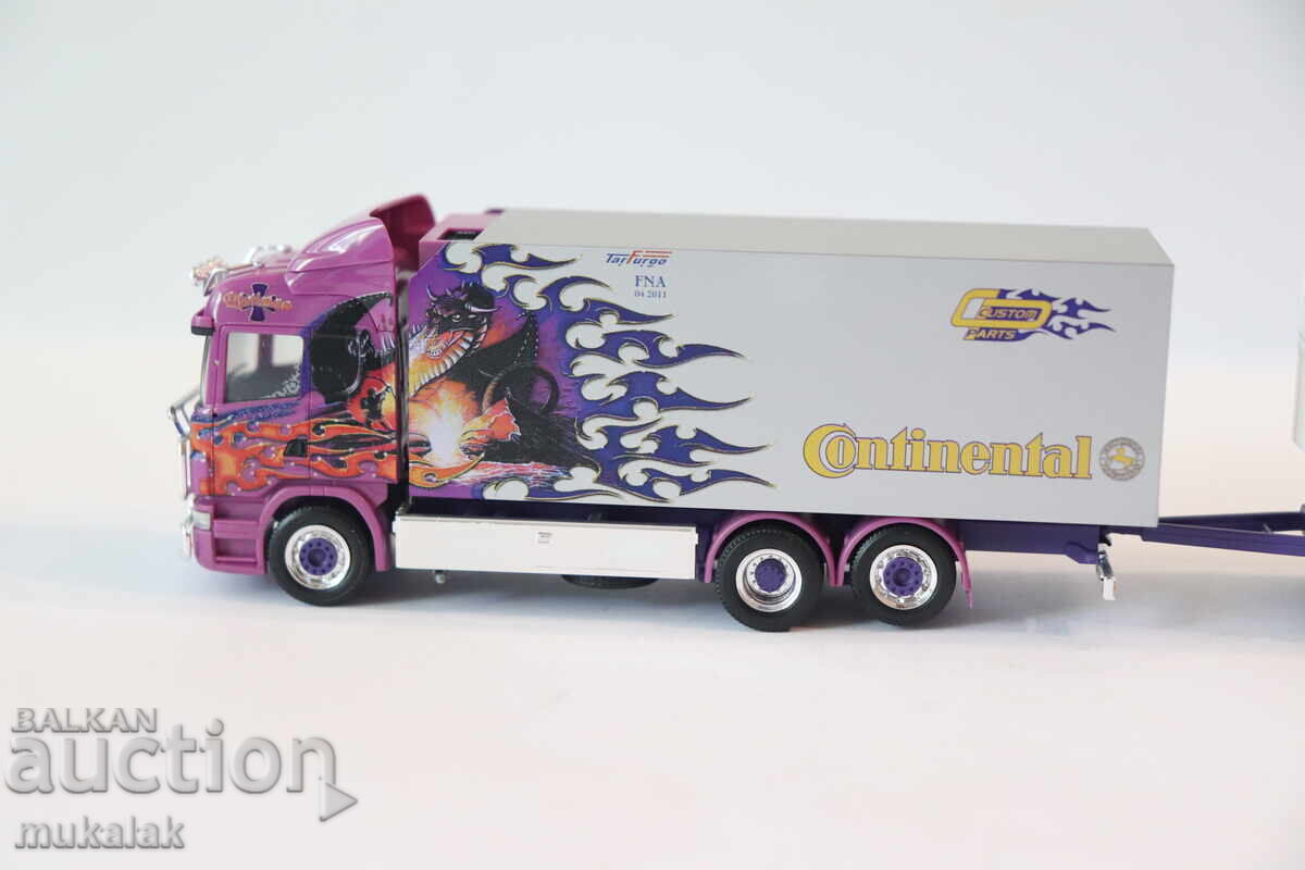 HERPA 1:87 H0 SCANIA ΑΥΤΟΚΙΝΗΤΟΒΑΓΟΝΙ ΤΡΑΚΤΕΡ ΦΟΡΤΗΓΟ ΤΙΡ ΜΟΝΤΕΛΟ ΑΥΤΟΚΙΝΗΤΑΚΙ με τιμή 90.00 BGN | € 46.02