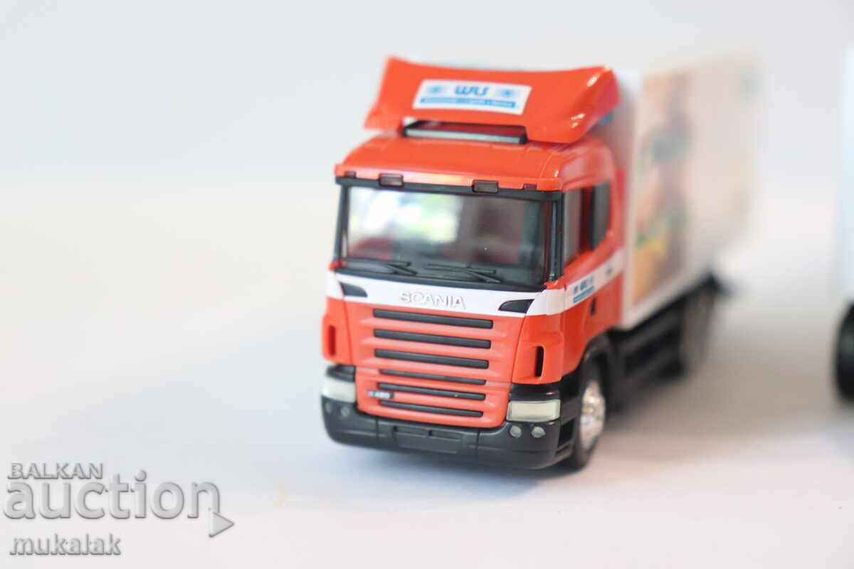Auction  HERPA 1:87 H0 SCANIA Tractor Truck TIR Model Car
