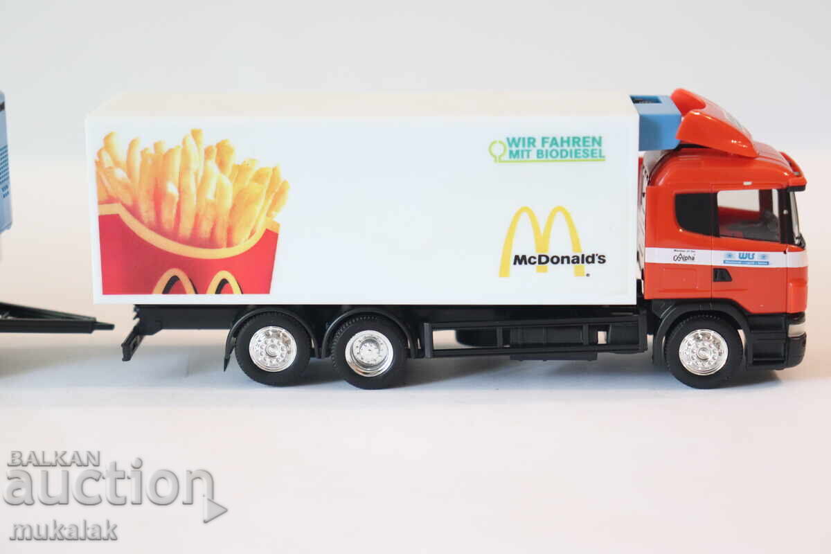 HERPA 1:87 H0 SCANIA Tractor Truck TIR Model Car - 6