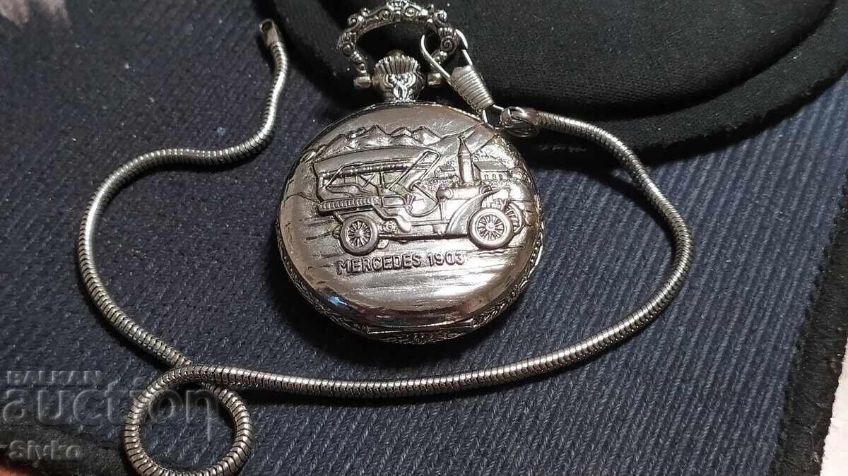 Pocket Watch Mercedes 1903 with price 9.99 BGN | € 5.11 Pocket Watch Mercedes 1903 with price 9.99 BGN | € 5.11