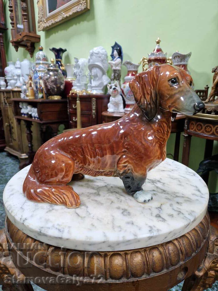 Κορυφαίο μοναδικό μεγάλο πορσελάνινο ειδώλιο Goebel