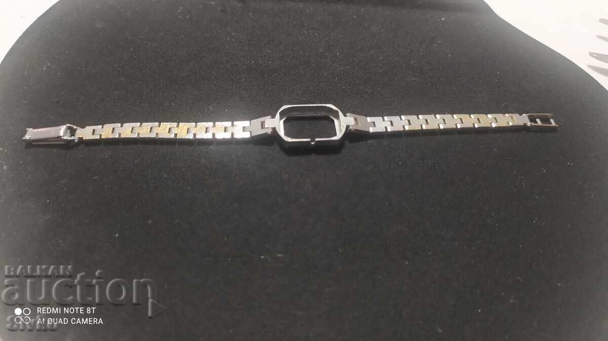 Licitație Ceas curea metalică cu carcasă, de damă