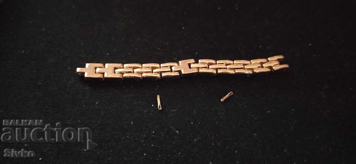 Παράδοση Ρολόι Ανταλλακτικά από επιχρυσωμένη αλυσίδα Παράδοση Ρολόι Ανταλλακτικά από επιχρυσωμένη αλυσίδα