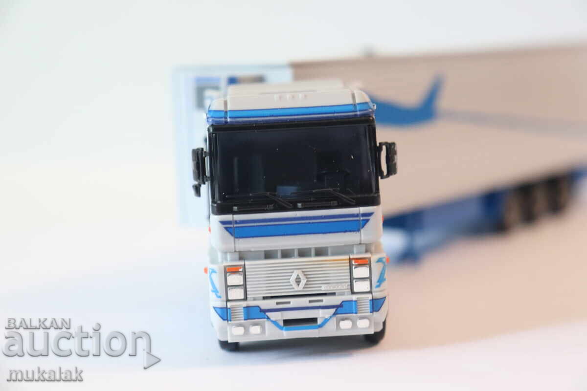 Παράδοση AMW 1:87 H0 RENAULT MAGNUM ΦΟΡΤΗΓΟ ΤΙΡ ΜΟΝΤΕΛΟ ΑΥΤΟΚΙΝΗΤΑΚΙ