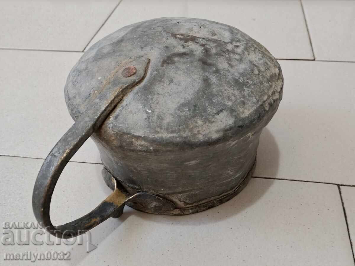 Παλιό καλαϊδωμένο μπρίκι, γιαμάκι, χάλκινο, καζάνι, χάλκινο κανάτι - 6 Παλιό καλαϊδωμένο μπρίκι, γιαμάκι, χάλκινο, καζάνι, χάλκινο κανάτι - 6
