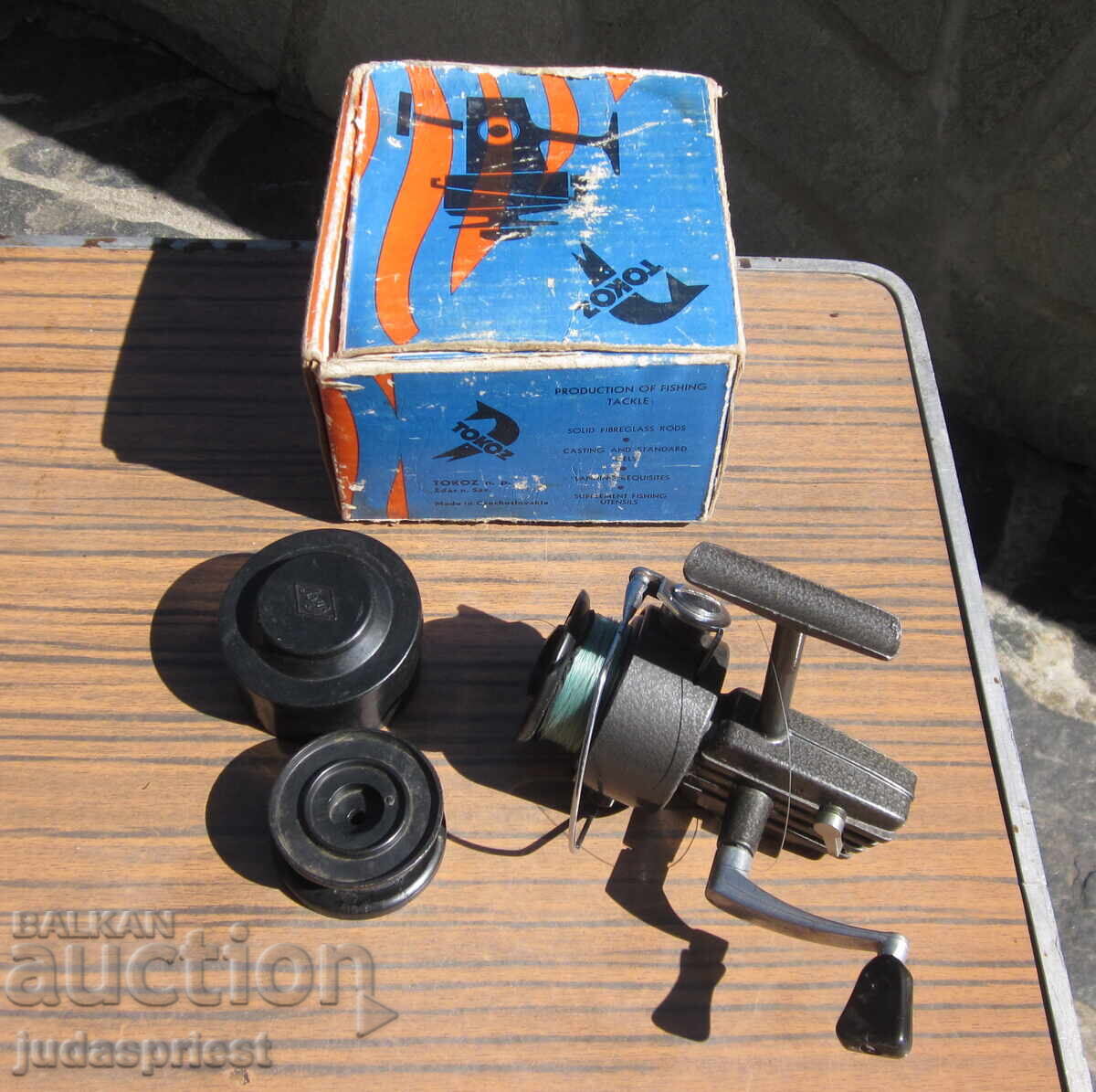 Ρετρό ψαράδικο καρούλι ψαρέματος stabil με κουτί με τιμή 50.00 BGN | € 25.56 Ρετρό ψαράδικο καρούλι ψαρέματος stabil με κουτί με τιμή 50.00 BGN | € 25.56